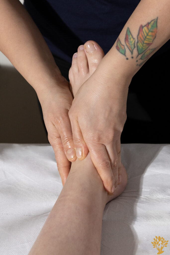 Massage des pieds réflexologie Mairesia Villeurbanne
